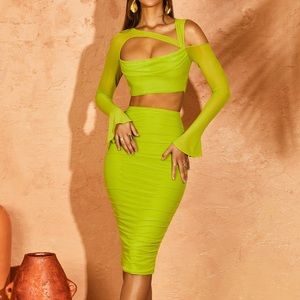 Oh Polly Green Set NWT still in box